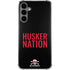 University of Nebraska Husker Nation Galaxy S24 Plus Clear Case